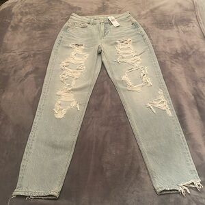 AMERICAN EAGLE MOM JEANS SIZE 00 NWT